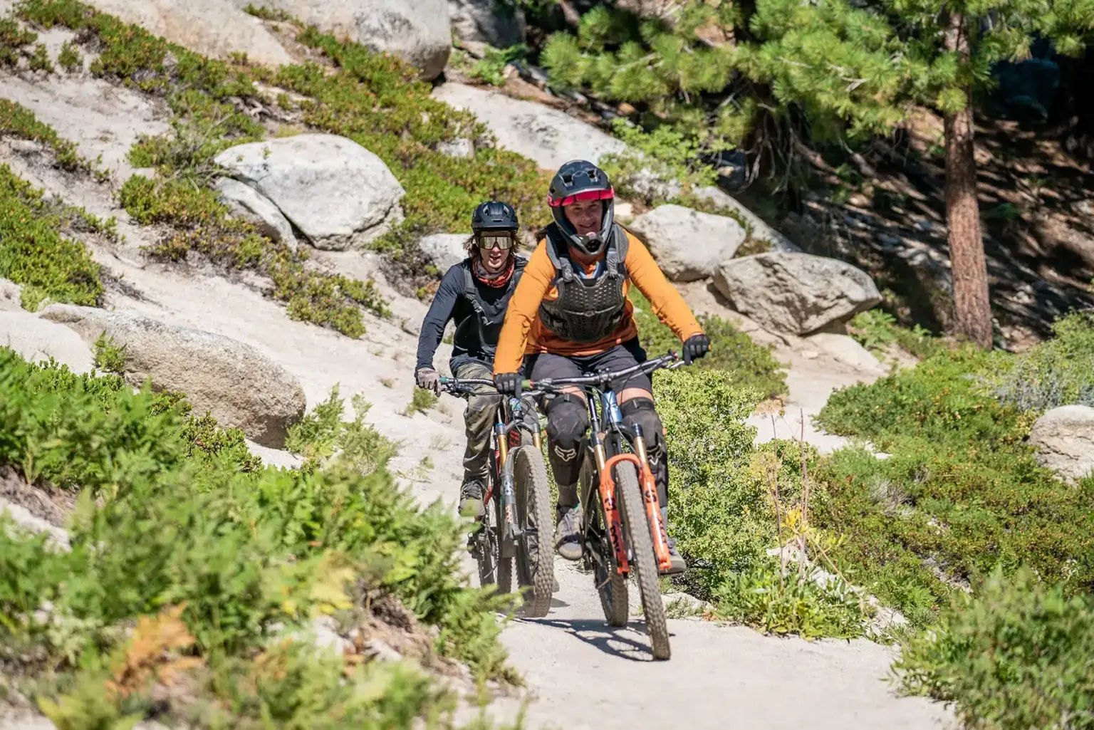 Mountain Bike Lessons & Coaching for adults in Lake Tahoe & Reno