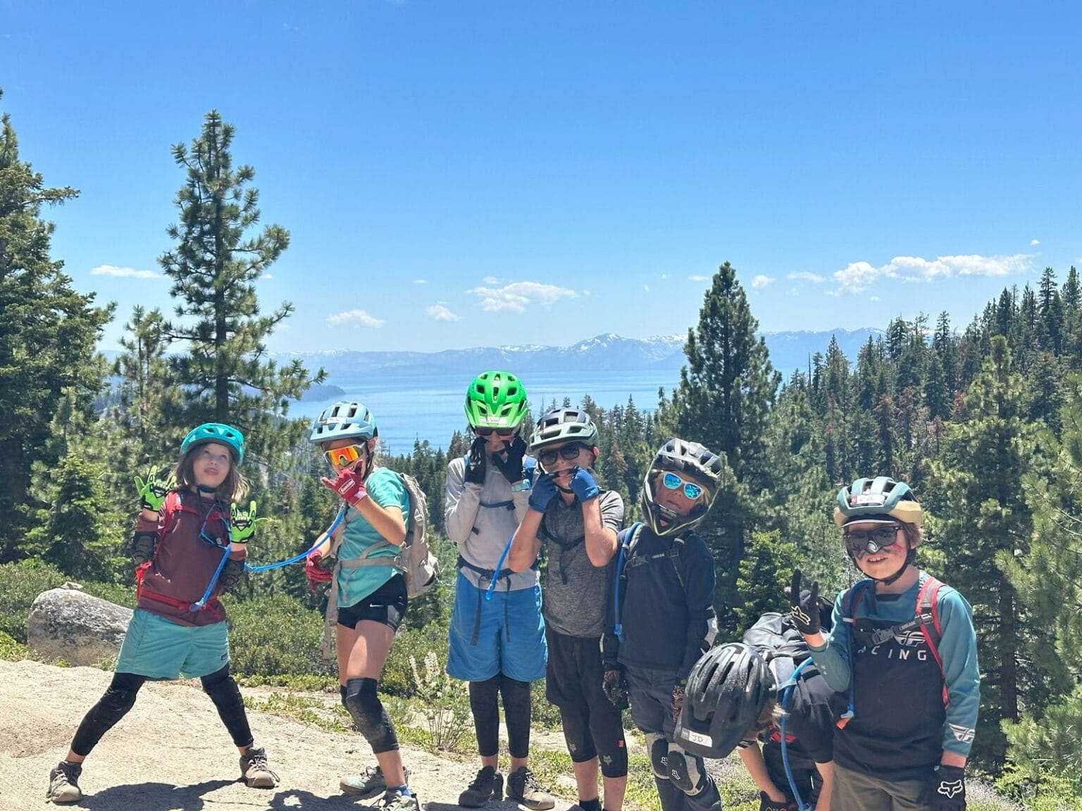 Mountain Bike summer camps for kids in Lake Tahoe & Reno